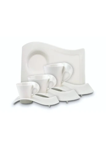 Блюдце NewWave Caffe 17х13 см белое Villeroy & Boch (254453752)