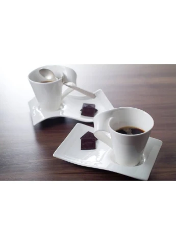 Блюдце NewWave Caffe 17х13 см белое Villeroy & Boch (254453752)