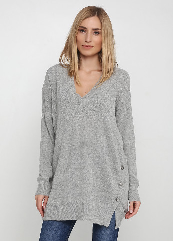 Светло-серый демисезонный пуловер пуловер Pinko