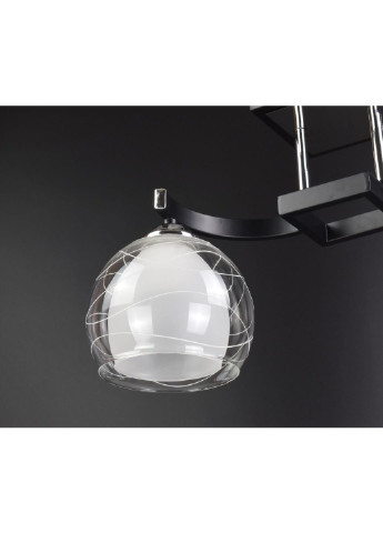 Люстра стельова на 2 лампочки 51098/2 Чорний 28х17х47 див. Sunnysky (253628563)