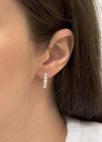 Сережки Silver Flame (307258549)