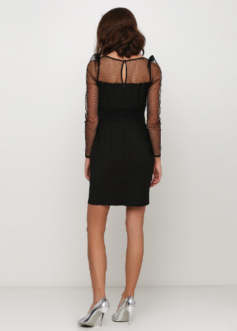 Чорна коктейльна сукня Gepur
