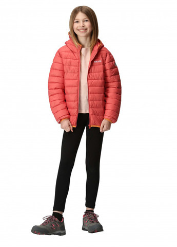 Розовая демисезонная куртка Regatta JnrHoodedMarizion