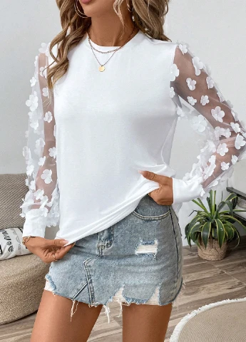 Біла блуза SHEIN