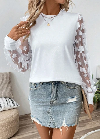 Біла блуза SHEIN