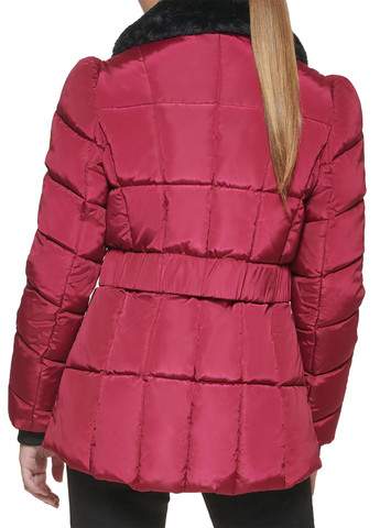 Бордова демісезонна куртка Guess