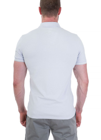 Голубой футболка-поло чоловіче для мужчин Bogner однотонная