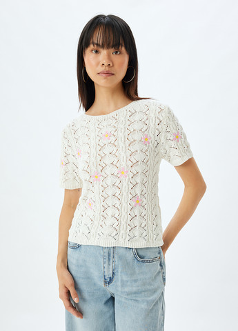 Молочный демисезонный джемпер джемпер KOTON