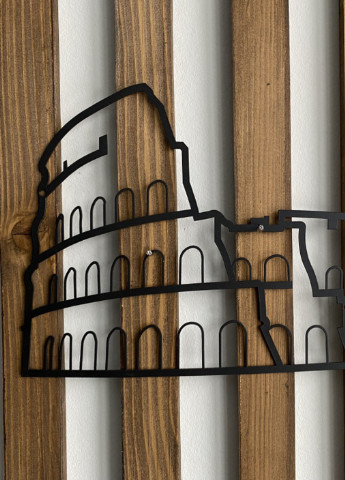 Настінний Декор Панно Картина Лофт З Металу Колізей Home (256522771)