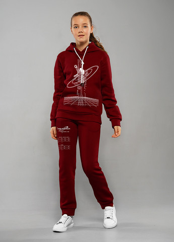 Спортивний утеплений костюм Еллі тринитка з начосом Sinthia (256517075)