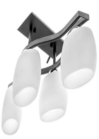 BR-01 462S/4 E27 BK люстра Brille (185914068)