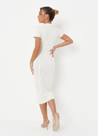 Молочна кежуал сукня футляр Missguided однотонна