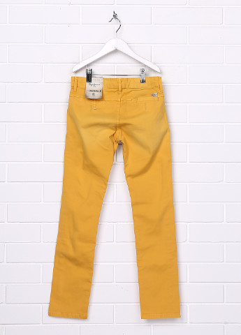 Желтые демисезонные прямые джинсы Pepe Jeans
