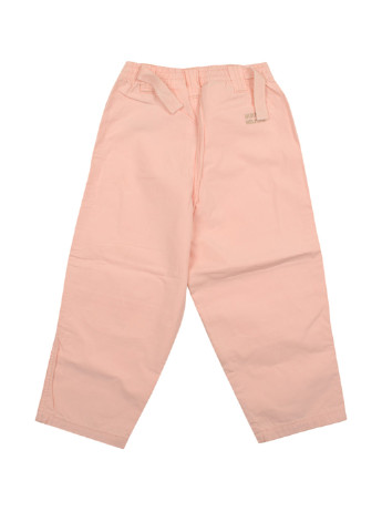 Розовые кэжуал демисезонные прямые брюки Ikks