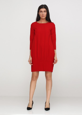 Червона коктейльна плаття, сукня Sadosa однотонна