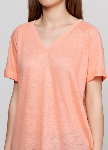 Персиковая летняя блуза Minus