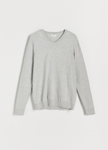 Светло-серый демисезонный пуловер пуловер Reserved