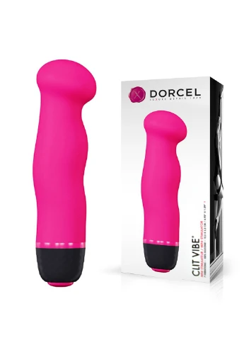 Мини вибромассажер Clit Vibe, 7 режимов работы, на батарейках Dorcel (254151366)