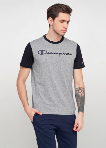 Сіра футболка Champion Crewneck T-Shirt