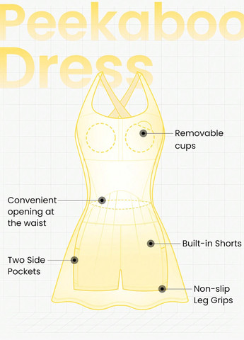 Пудрова спортивна сукня сукня-майка SHEIN однотонна