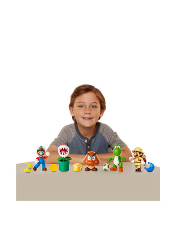 Ігрова фігурка з артикуляцією Зелений Гойші, 10 см Super Mario (258305466)