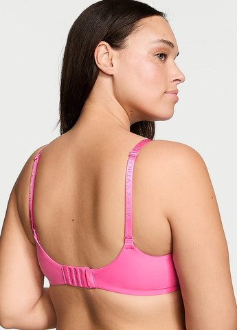 Розовый демисезонный комплект (бюстгальтер, трусы) Victoria's Secret