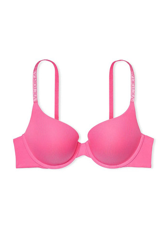 Розовый демисезонный комплект (бюстгальтер, трусы) Victoria's Secret