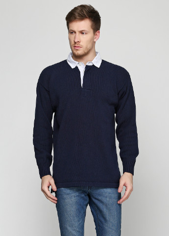 Синий демисезонный пуловер пуловер Barbieri