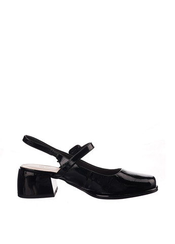 Blizzarini Туфли слингбеки черный з натуральная кожа, украина — демисезон (322346949)