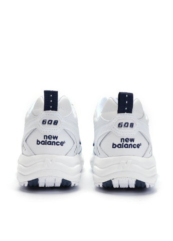 Белые всесезонные кроссовки New Balance 608