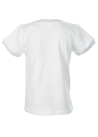 Сіра літня футболка з коротким рукавом Фламинго