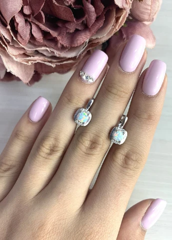 Серьги Silver Flame (152533520)