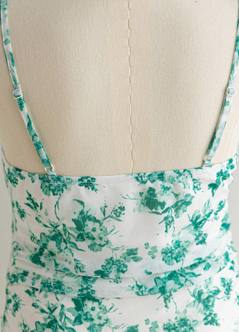 Комбінована кежуал сукня сукня-майка SHEIN з квітковим принтом