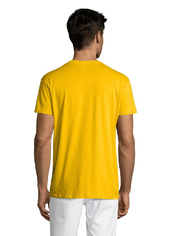 Желтая футболка Sol's