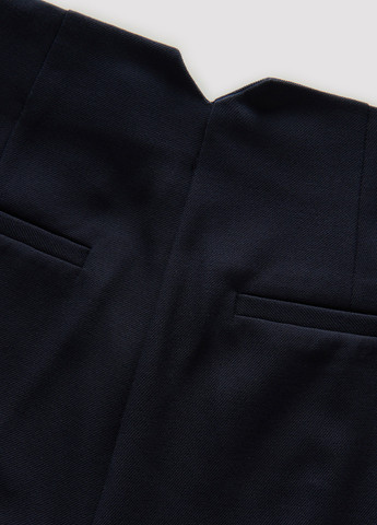 Черные кэжуал демисезонные зауженные, укороченные брюки Reserved