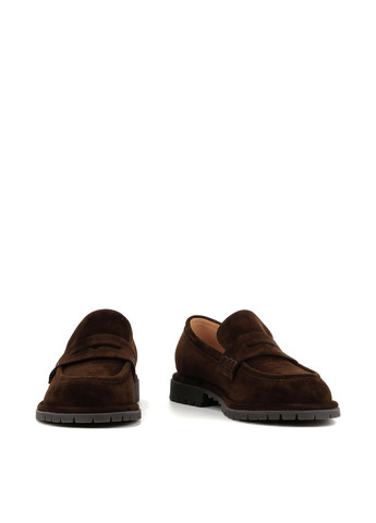 Le'BERDES Туфли лоферы темно-коричневый з натуральная замша, украина — демисезон (361019740)