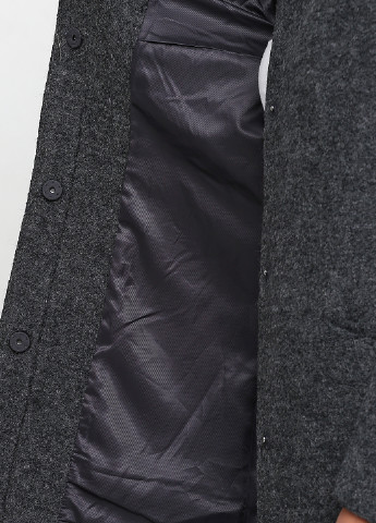 Темно-серое демисезонное Пальто однобортное Tom Tailor