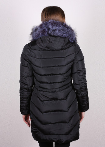 Черная зимняя куртка LeeKosta