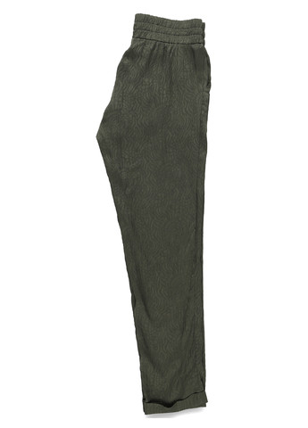 Серо-зеленые кэжуал летние зауженные брюки Bel Air