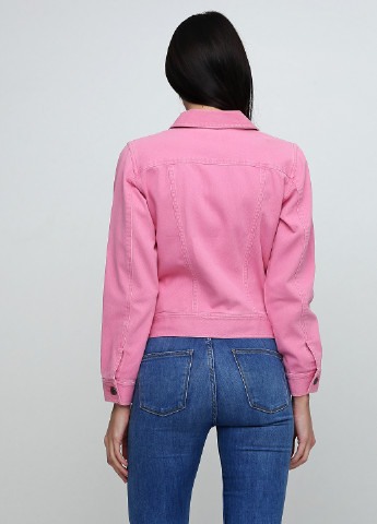 Розовая демисезонная куртка джинсовая Ralph Lauren