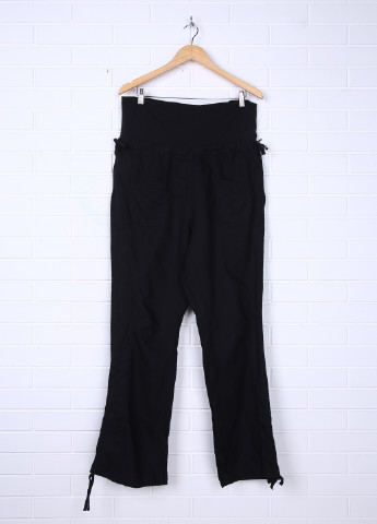Черные кэжуал летние зауженные брюки Kiabi