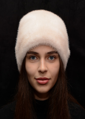 Женская норковая зимняя шапка кубанка Меховой Стиль коса (203038773)