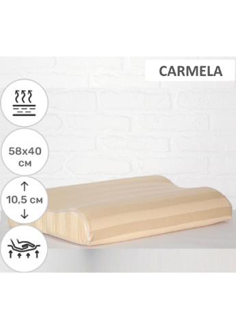 Подушка ортопедическая №6002 Noble stripe Carmela 58х40х10.5 (2200003260700) No Brand (254013843)