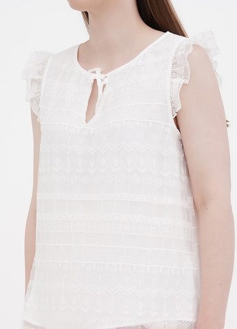 Белая летняя блуза Orsay