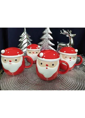 Кружка з кришкою Морозко О8030-111 400 мл Olens (253613730)