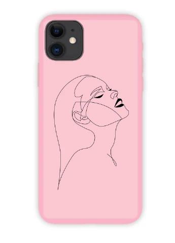 Чехол силиконовый Apple Iphone 11 Pro Контурный минимализм (Contour minimalism) (9231-1788) MobiPrint (219774917)