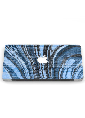Чехол пластиковый для Apple MacBook Pro 16 A2141 Синяя текстурная древесина (9494-2369) MobiPrint (218865646)