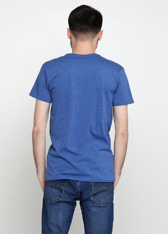 Синяя летняя футболка JJ Dyone