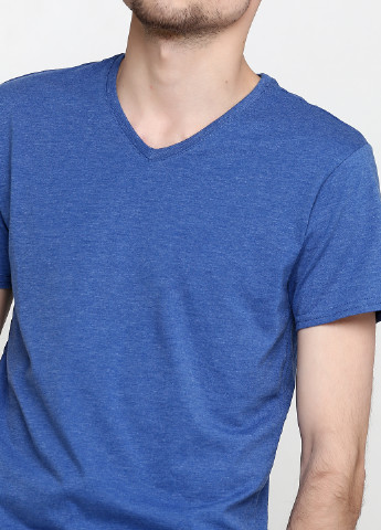 Синяя летняя футболка JJ Dyone