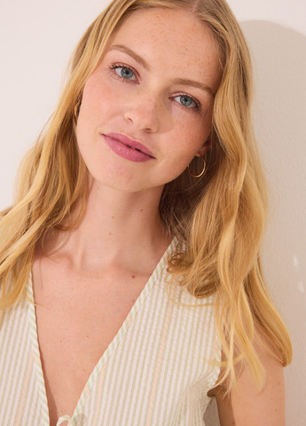 Бежевая всесезон пижама (топ, шорты) топ + шорты Women'secret